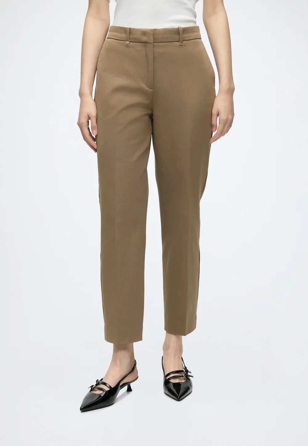 Габардин - брюки Tommy Hilfiger, Nordic Taupe