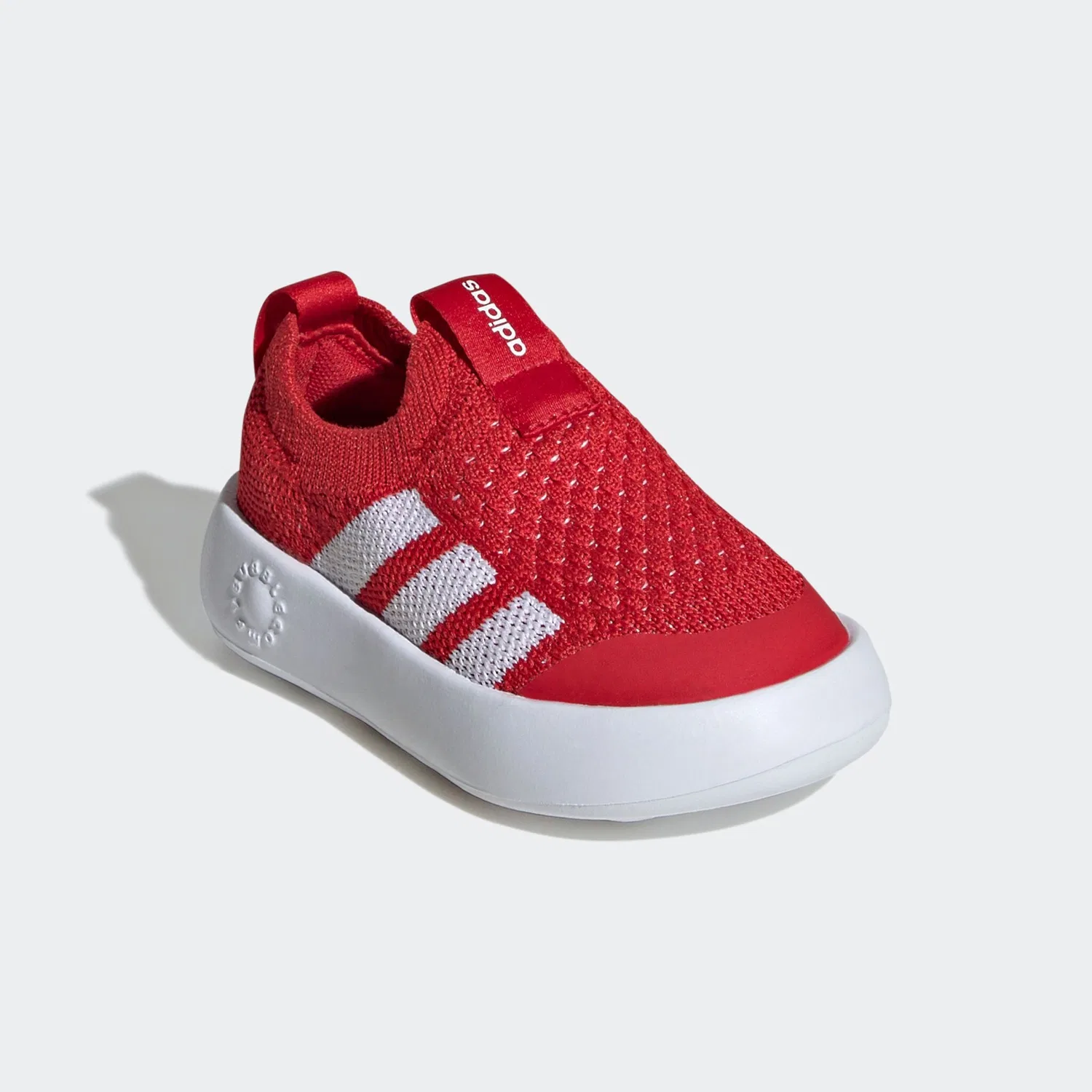 Детские кроссовки-слипоны с технологией Bubblecomfy Adidas Sportswear, Red/White/Black