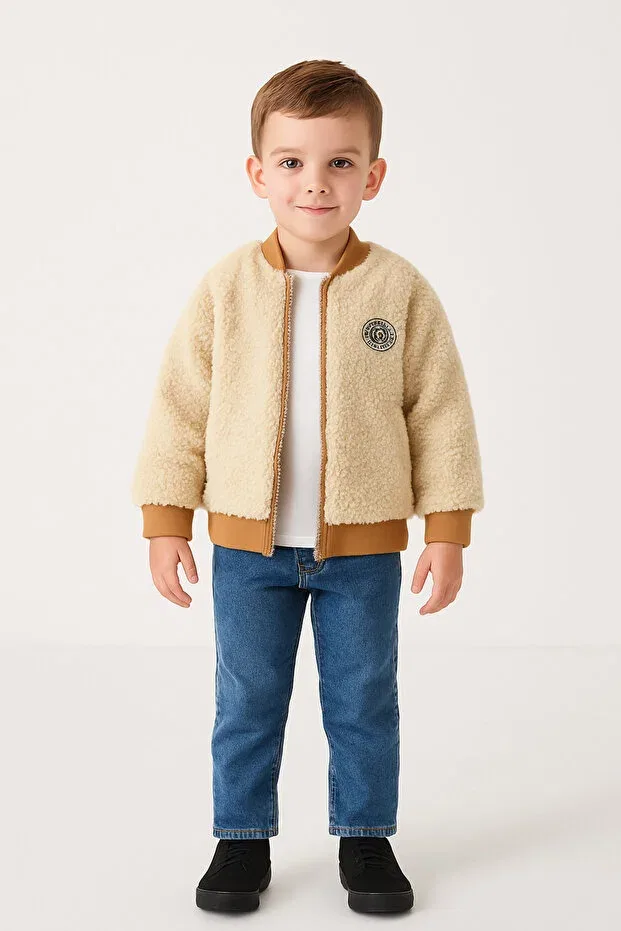 Детское пальто для девочек двустороннее Adakids, Multicolored