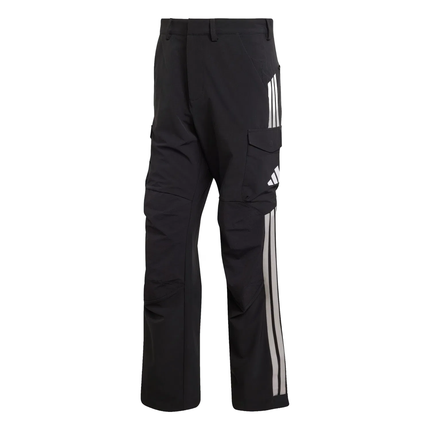 Мужские широкие длинные брюки Lifestyle Adidas, черный