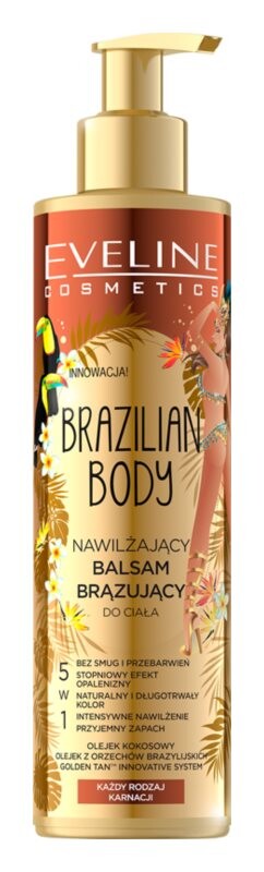 

Лосьон-автозагар для постепенного загара Eveline Cosmetics Brazilian Body