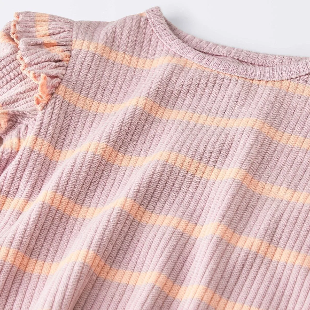 Детский комплект для девочек с длинным рукавом NEWBORN, Pink — фото 3