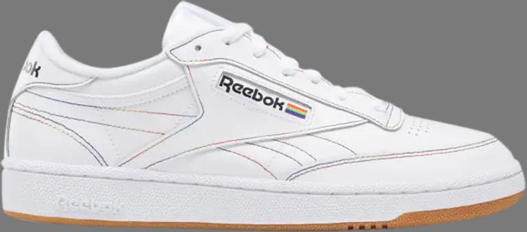 

Кроссовки club c 85 'pride' Reebok, белый