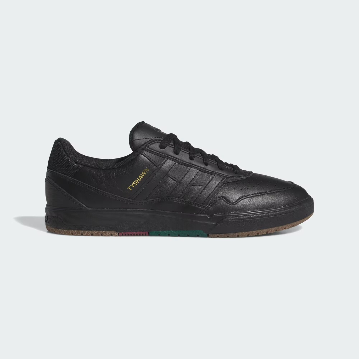 

Кроссовки Tyshawn II Adidas, цвет Core Black/Core Black/Collegiate Green