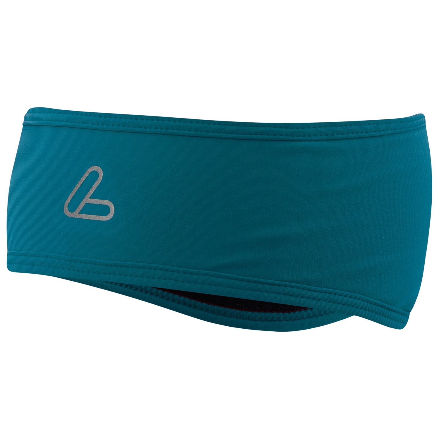 

Повязка на голову Löffler Mono Headband Flaps, цвет Blue Coral