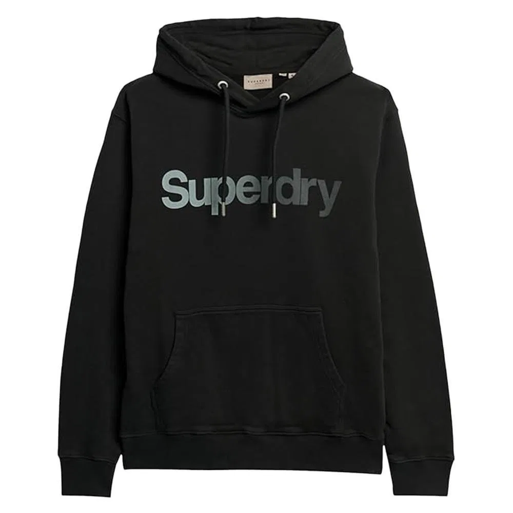 Женское худи с капюшоном Tonal Core Superdry, Schwarz