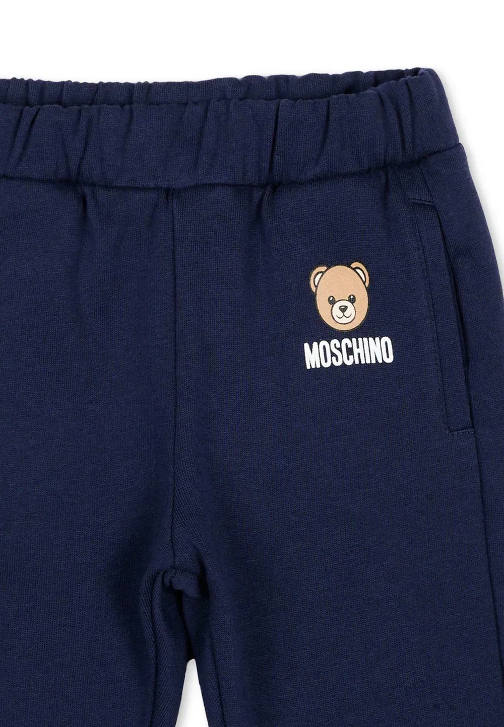 Брюки Pantaloni унисекс Moschino, Blue — фото 3