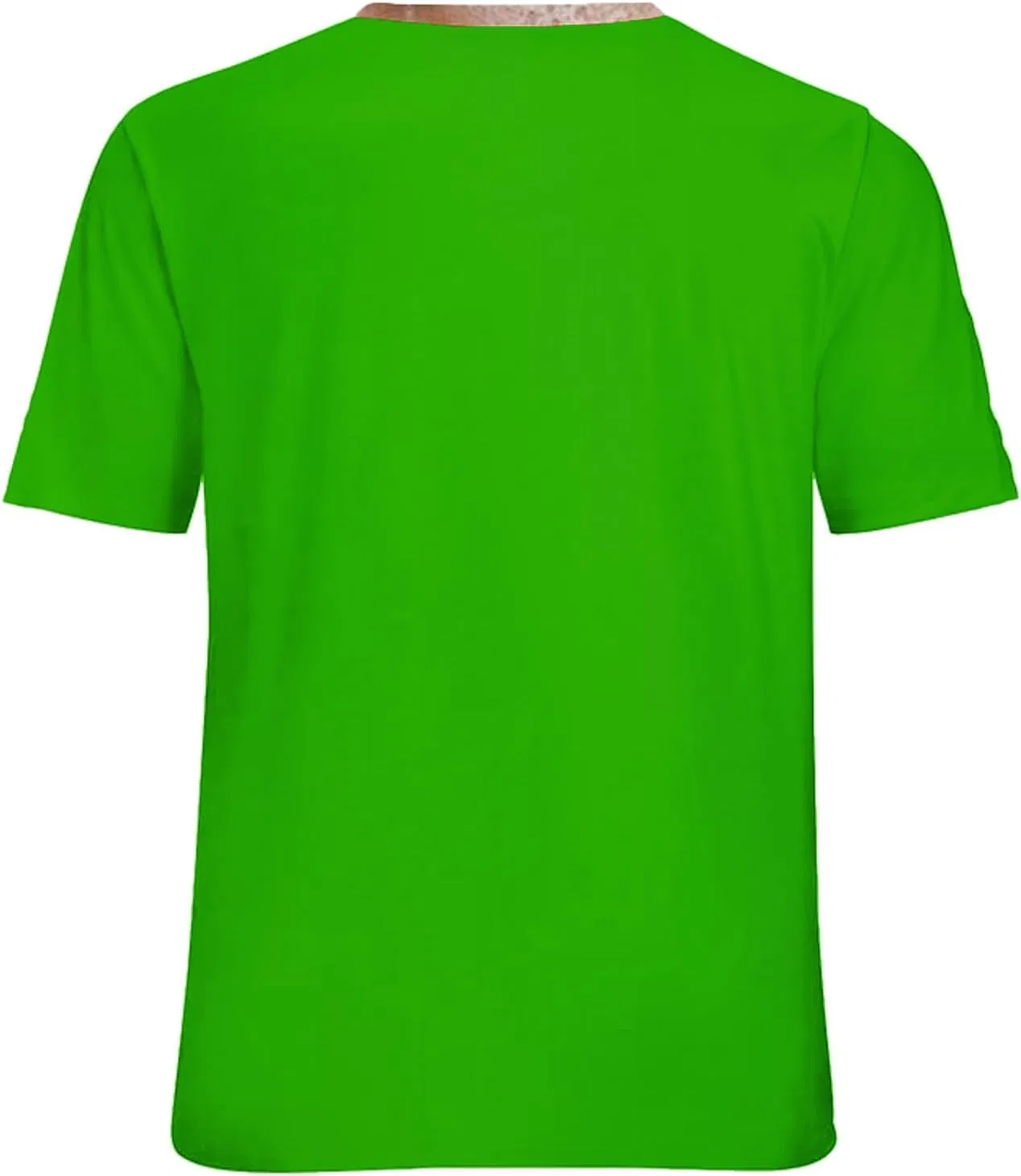 Мужская футболка с графическим принтом Oversize Generic, Green — фото 3