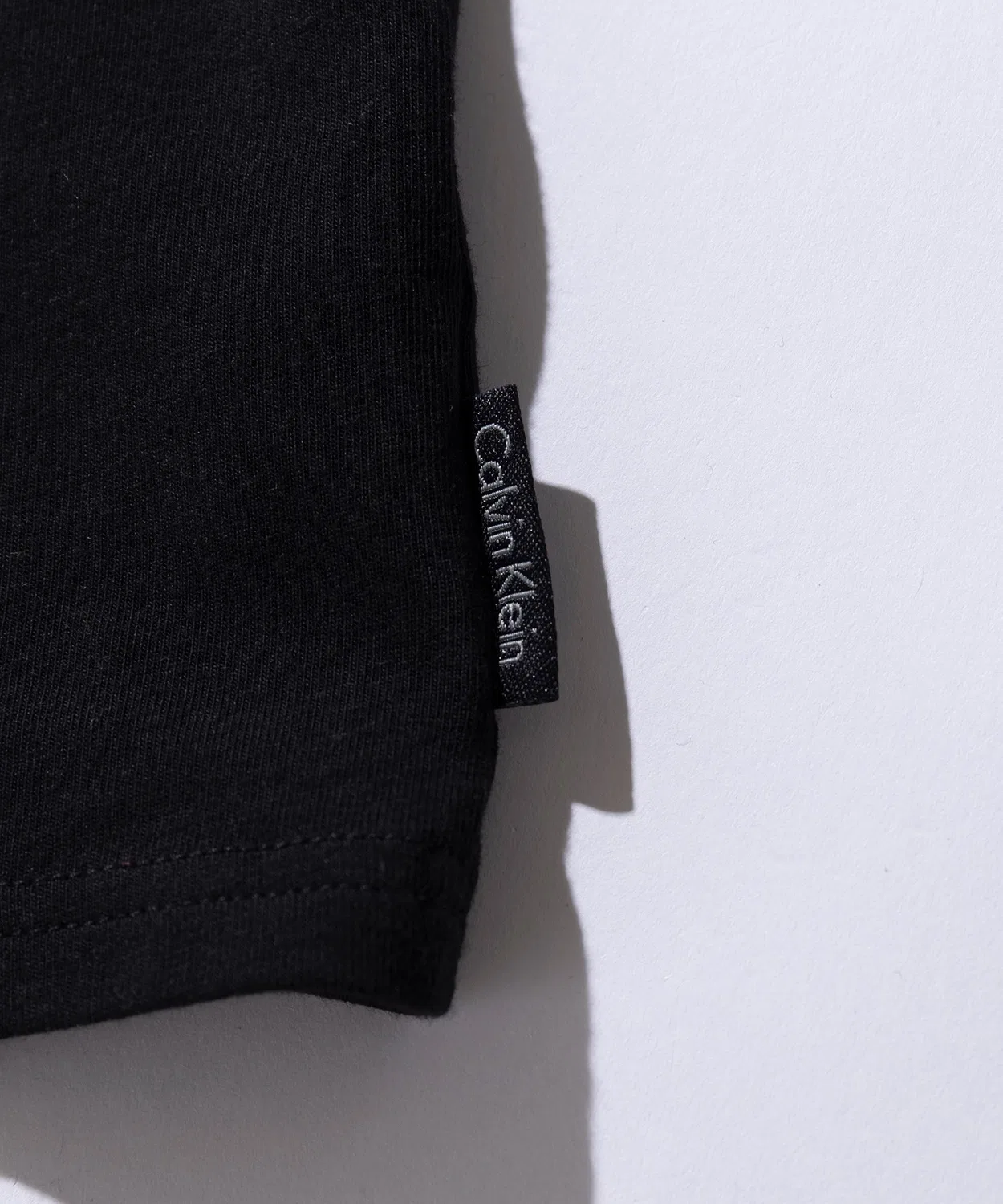 Мужской комплект футболок с логотипом Modern Cotton 2 Pack Calvin Klein, Black — фото 3