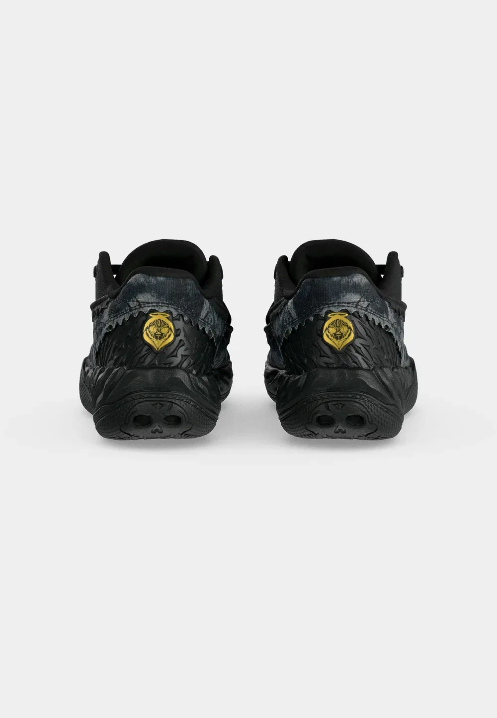 Mb.05 lo team унисекс - баскетбольные кроссовки Puma, Black/Moody Gray — фото 4