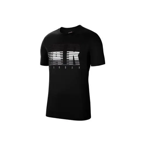 Мужская футболка с принтом Jordan Air Motion Nike, Schwarz