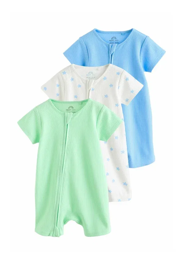 Комплект из 3 боди с коротким рукавом Regular fit Next blue, синий