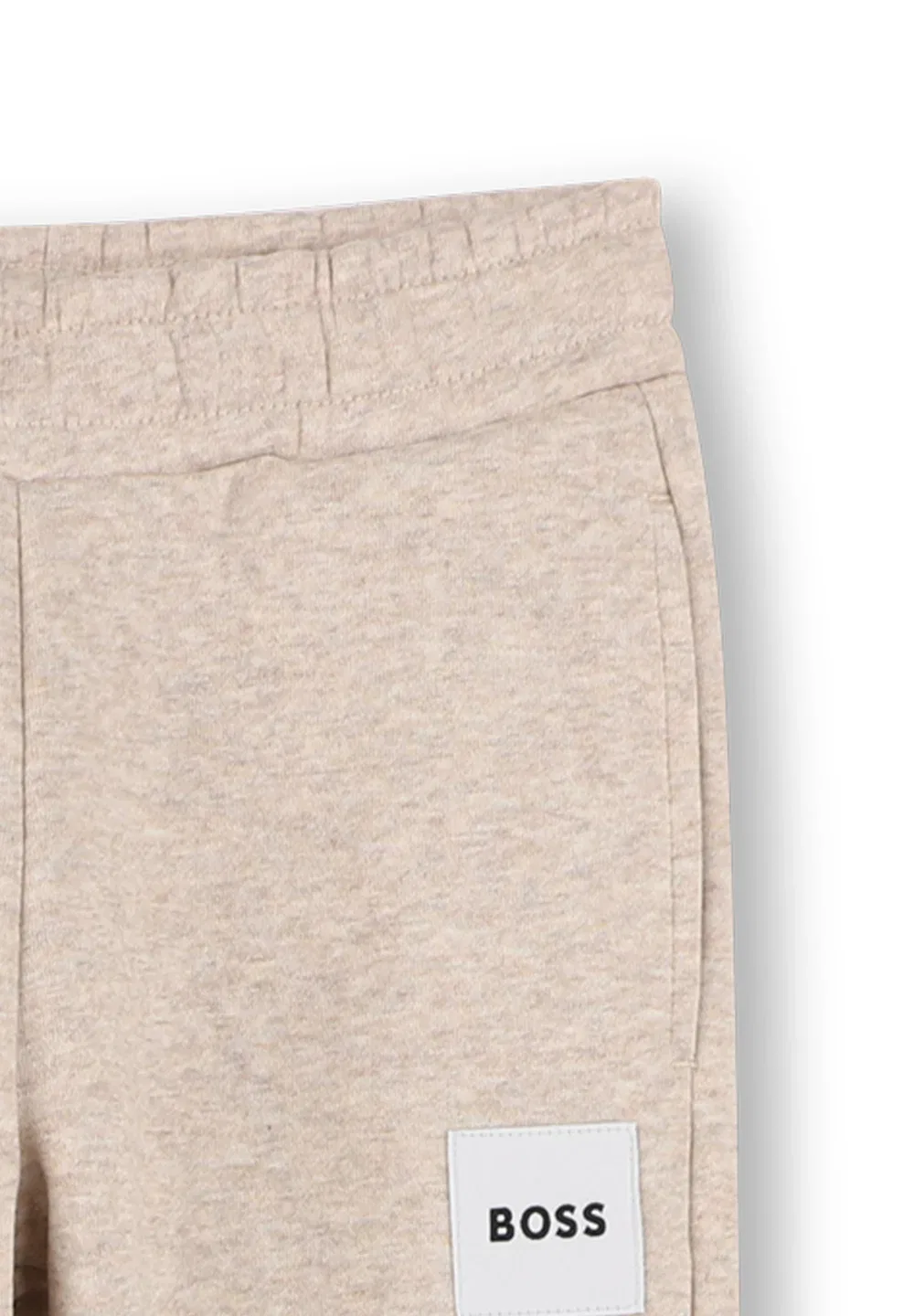 Детские и подростковые спортивные штаны - спортивные брюки Boss Kidswear, Off White Marl — фото 3