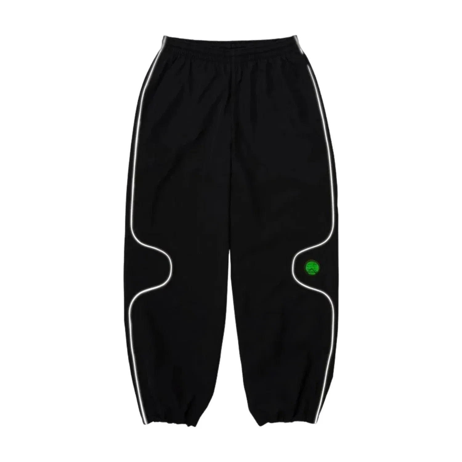 Мужские спортивные брюки с принтом Supreme x Jordan SS26 Track Pants, черный — фото 3