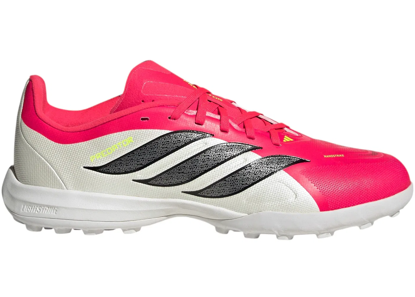 Детские бутсы для игры на искусственном покрытии Predator League Turf Adidas, Lucid Red/Core Black/Cloud White
