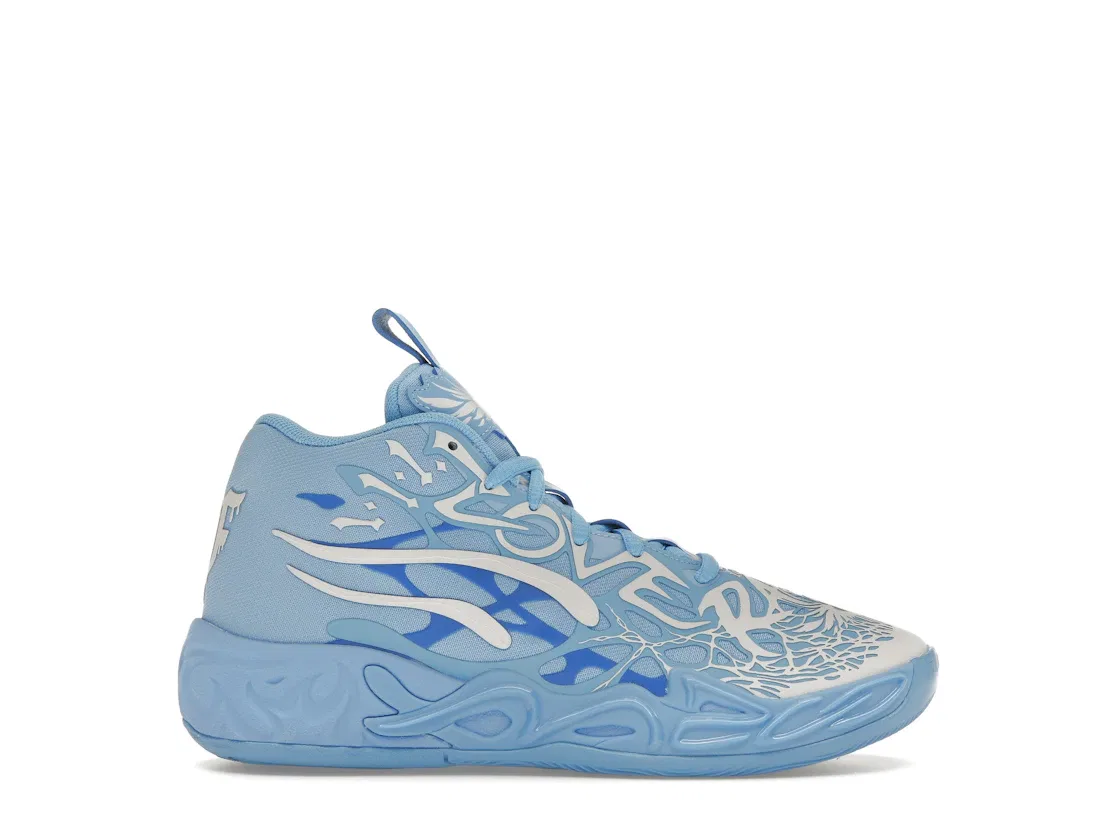 Детские кроссовки для мальчиков с дизайном LaMelo Ball Puma, Team Light Blue/Cool Mid Grey