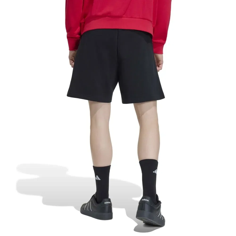 Шорты флисовые Collegiate Fleece Adidas, черный — фото 2