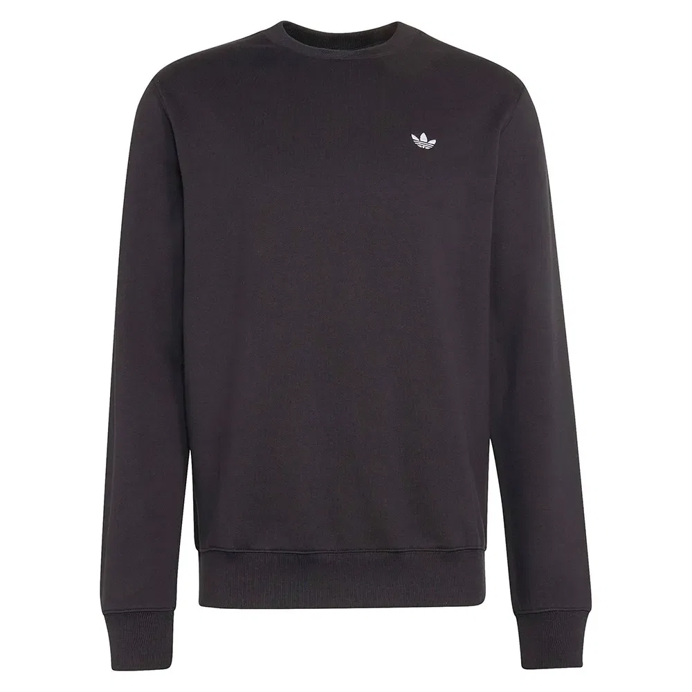 Свитшот Trefoil Essentials Crew Adidas Originals, черный — фото 3