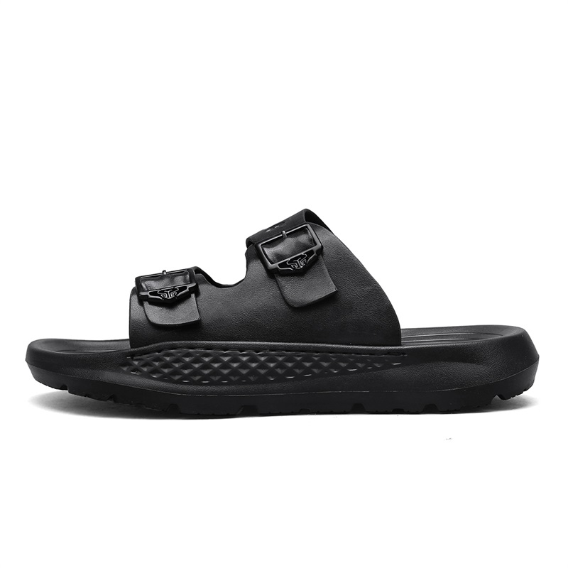 

Тапочки-слайды из полиуретана с противоскользящим покрытием для мужчин BOLE, Black