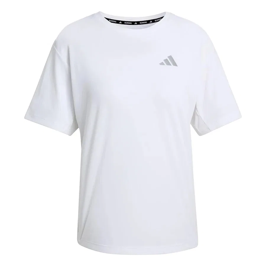 Женская футболка с принтом Run Ess Tee W adidas, Белый