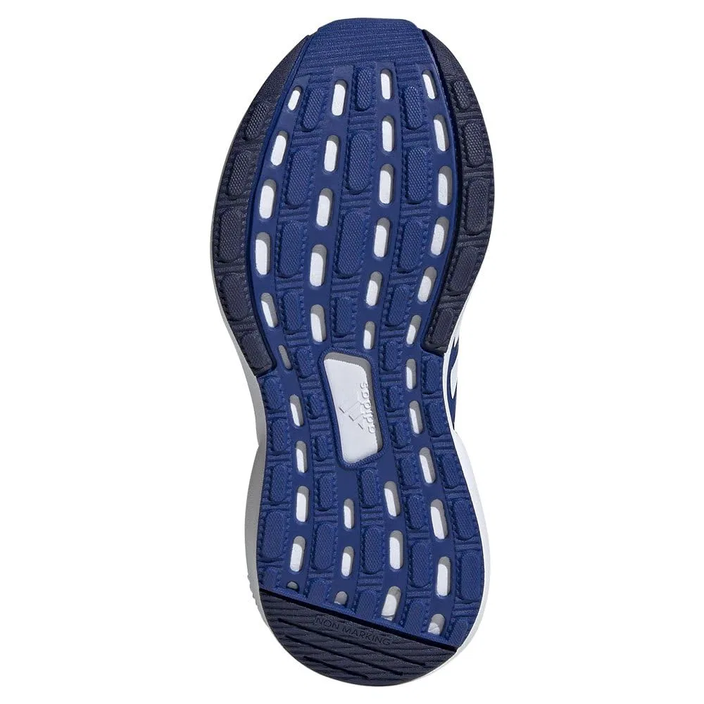 Детские кроссовки для мальчиков с амортизацией Rapidasport Bounce Lace Shoes Adidas, Bright Royal Cloud White Team Royal Blue — фото 3