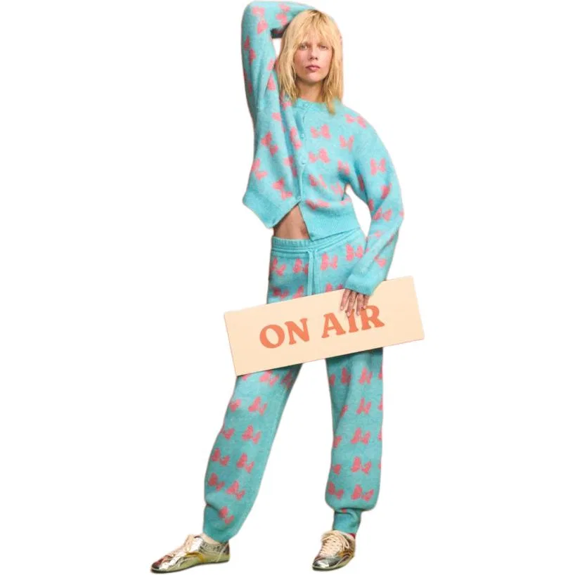 Женский джемпер с принтом x Disney Harry Lambert FW25 Knitwear, ZARA, Light Blue — фото 4