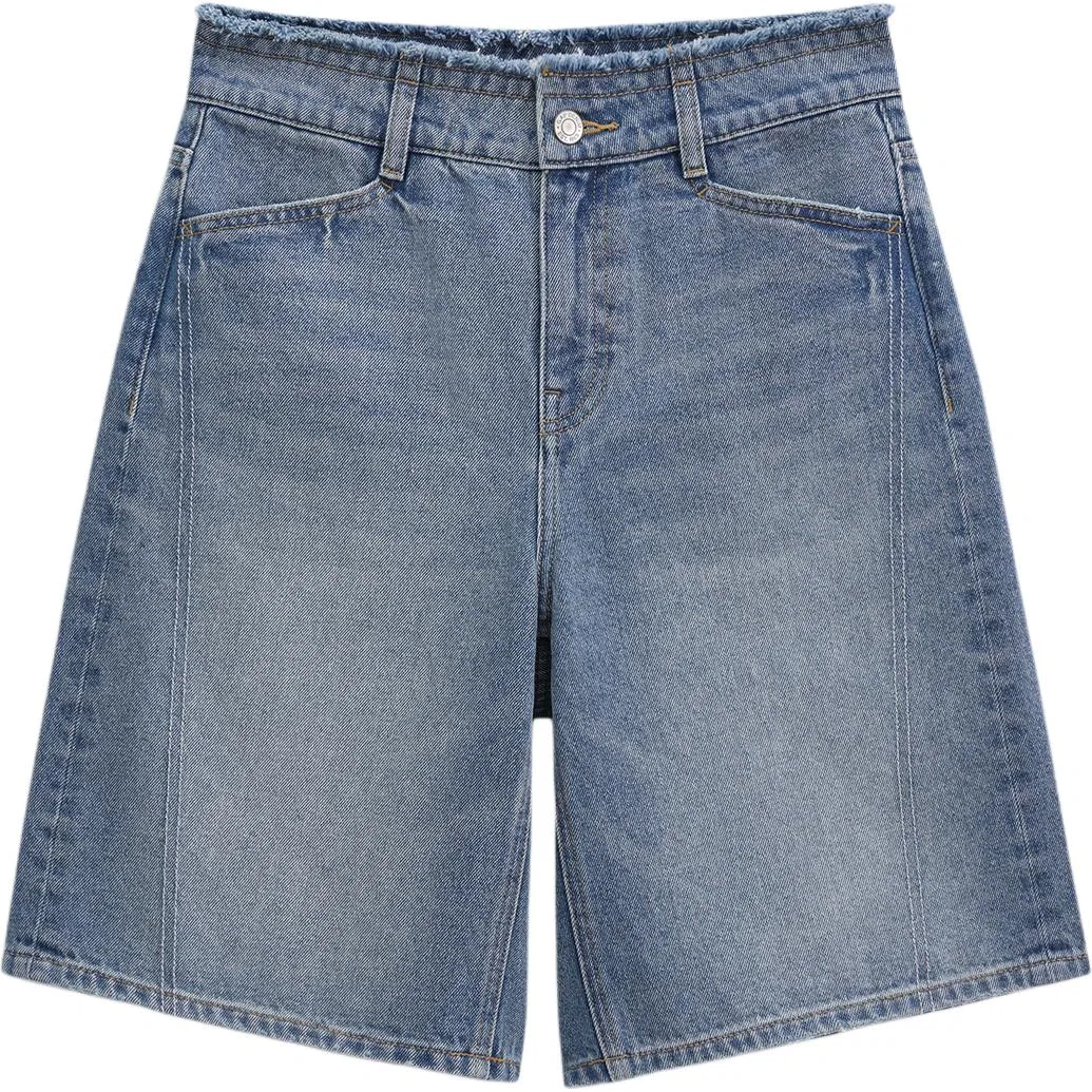 Женские джинсовые шорты средней стирки GAP, Medium Washed