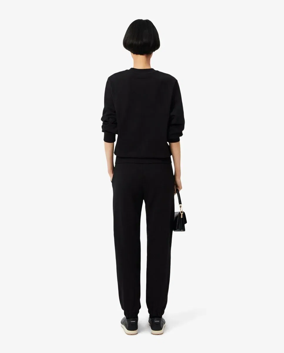 Джоггеры Lacoste Negro из футера с прямым кроем — фото 2