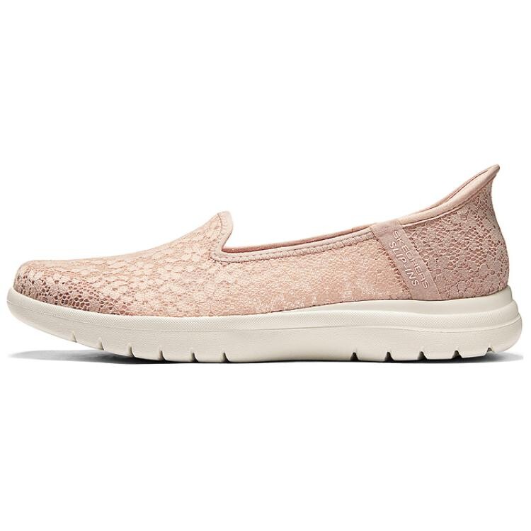 

Кроссовки Skechers ON THE GO Lifestyle Shoes Women's Low-top Nude Pink, розовый