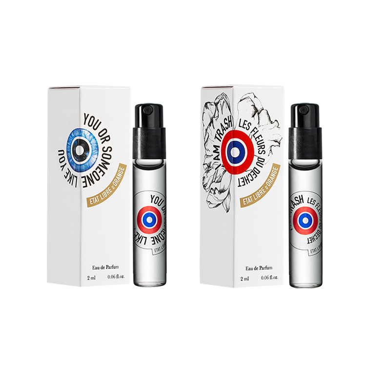 

Классическая коллекция образцов набор из двух парфюмов Eau De Parfum и Eau De Toilette 2мл*2 Etat Libre D'Orange