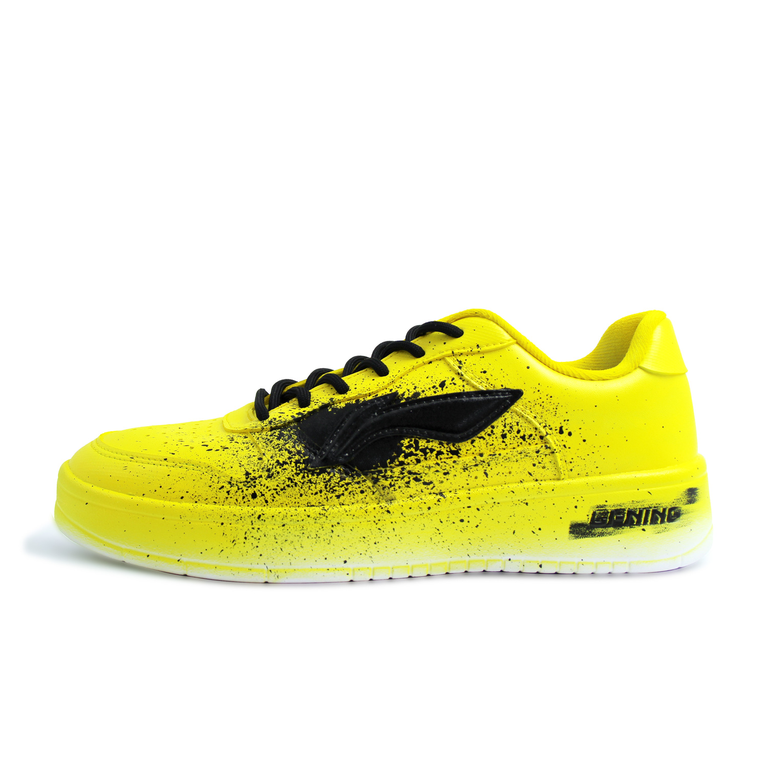 

Кроссовки для скейтбординга Li Ning Floating Boat из синтетической кожи с рисунком граффити, выполненным вручную, легкие и дышащие, низкие, унисекс