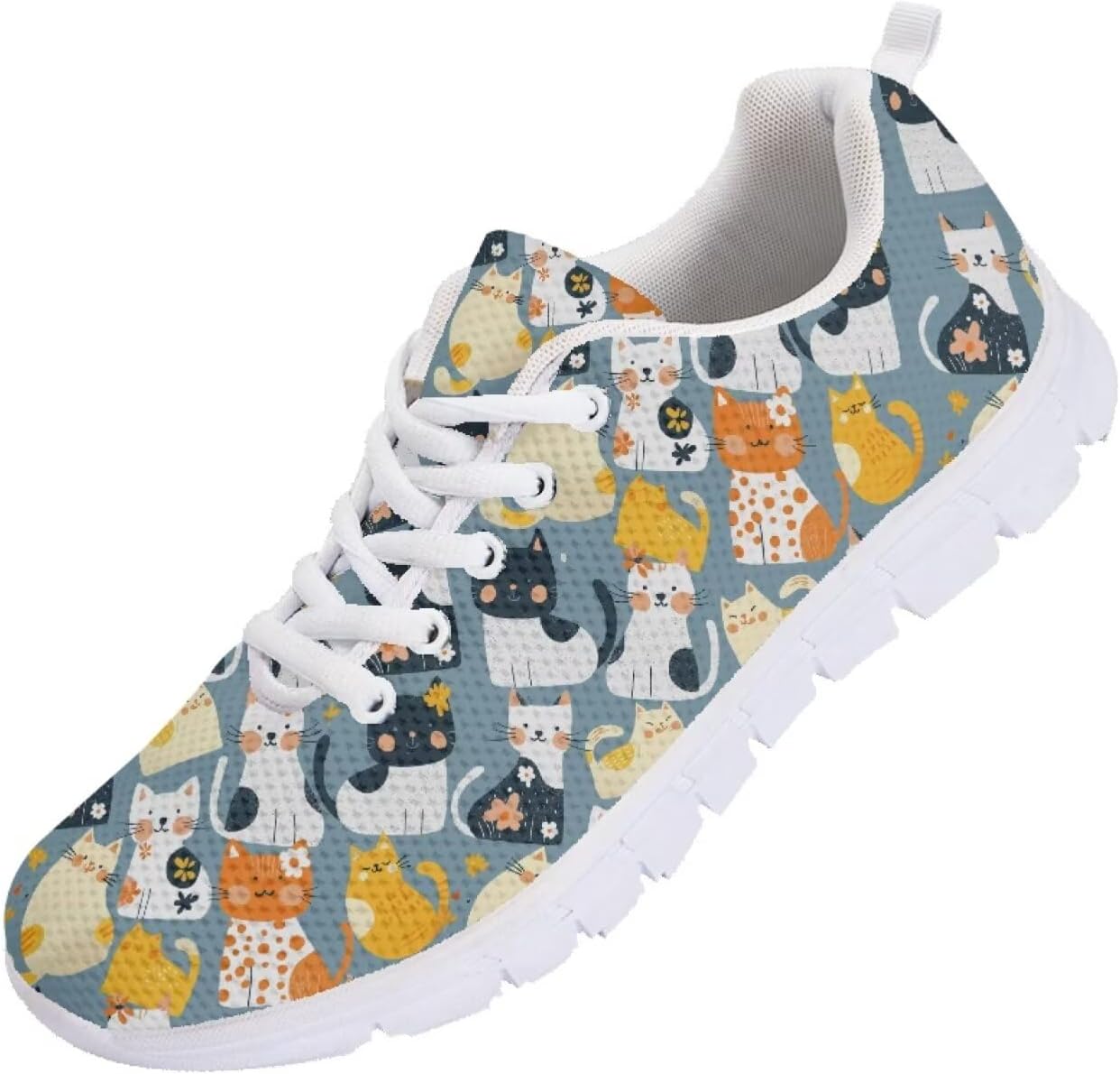 

Кроссовки с американским флагом и рисунком розы, легкие кеды для мужчин и женщин, для бега, прогулок и тенниса на 4 июля, День независимости Getelinseng, мультиколор