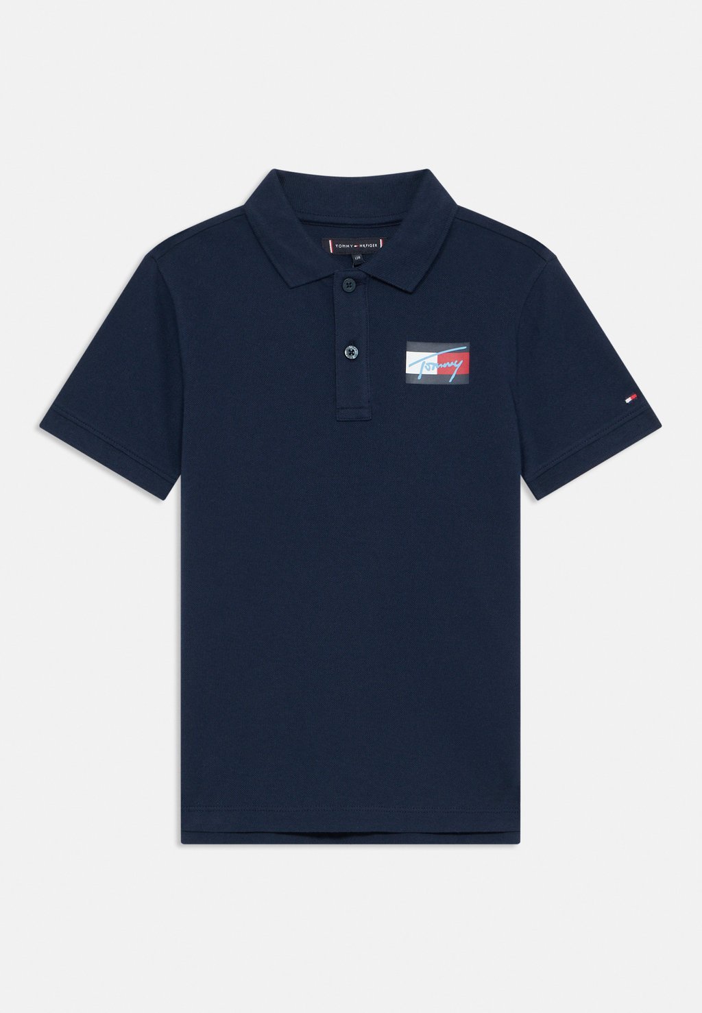 

Поло SCRIPT FLAG Tommy Hilfiger, темно-синий