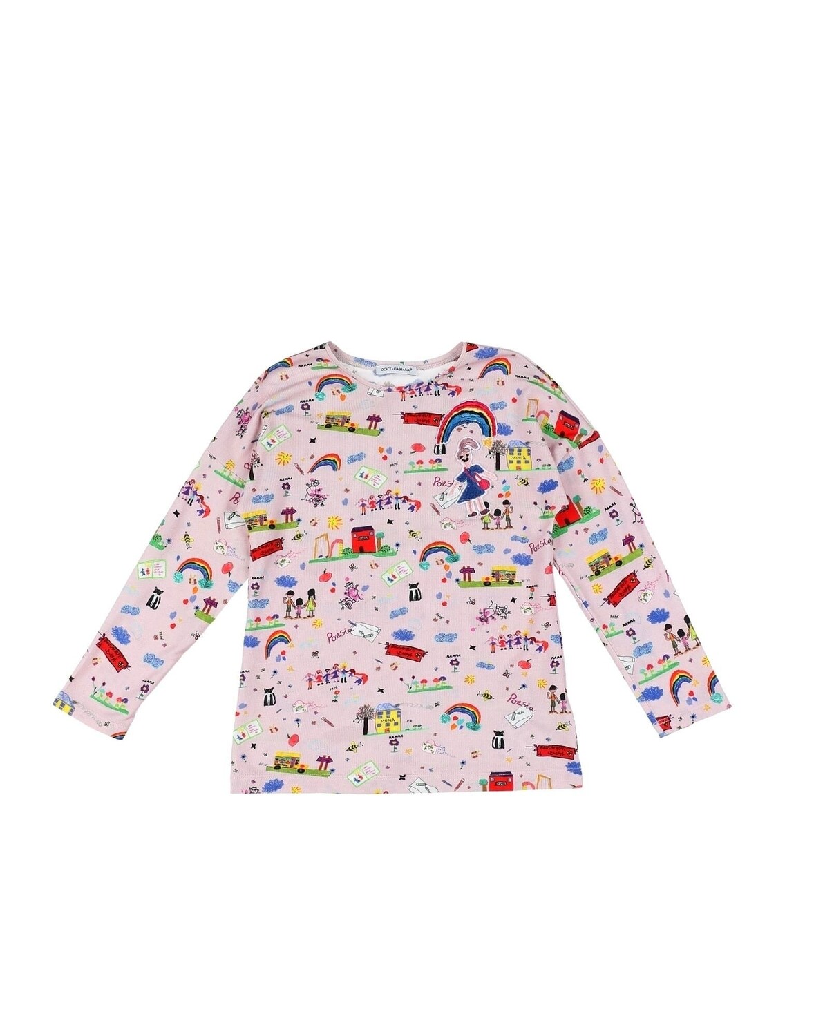

Футболка Dolce&Gabbana, светло-розовый