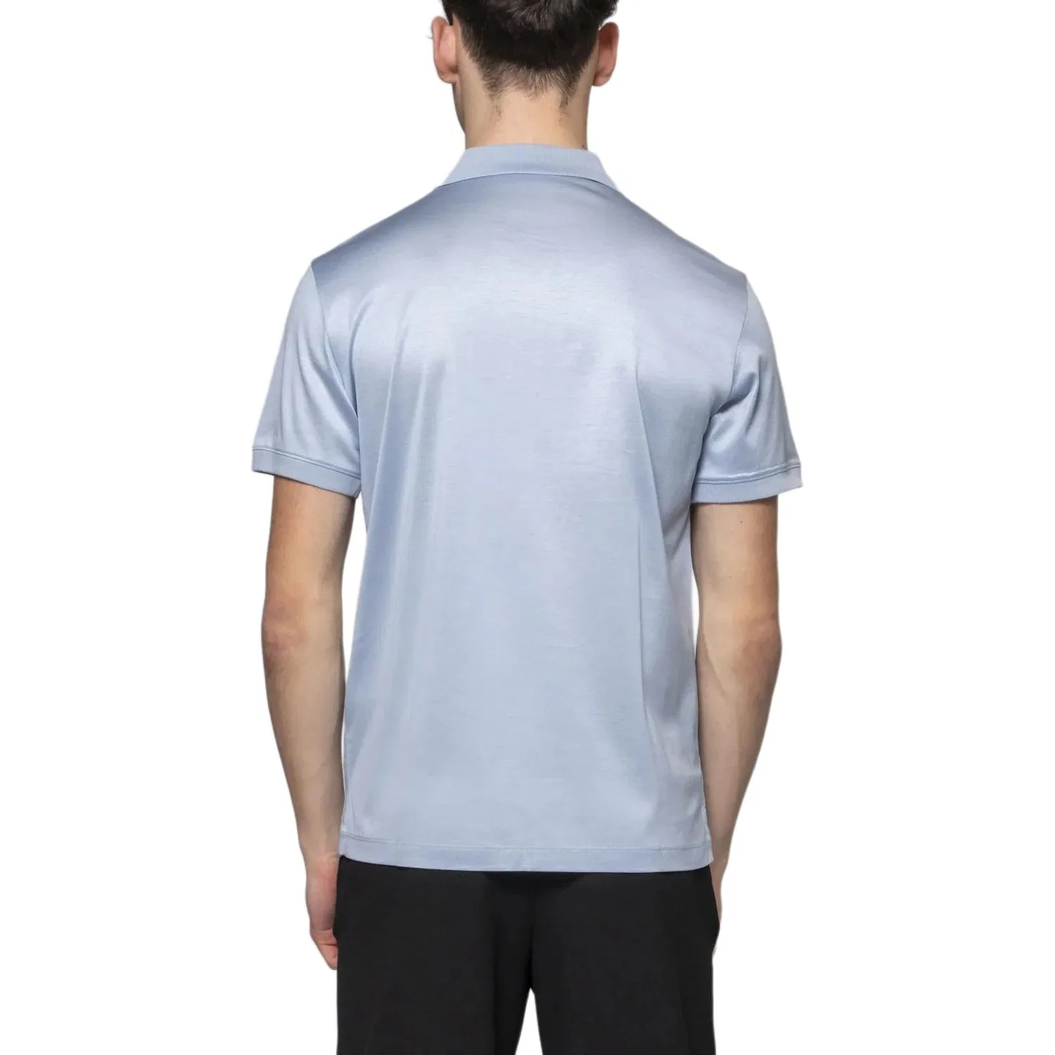 Поло Asv EMPORIO ARMANI, Light Blue — фото 3