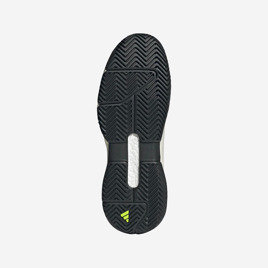 Мужские теннисные кроссовки для мультикорта — ADIDAS Solematch Control 2, белые/зелёные — фото 4