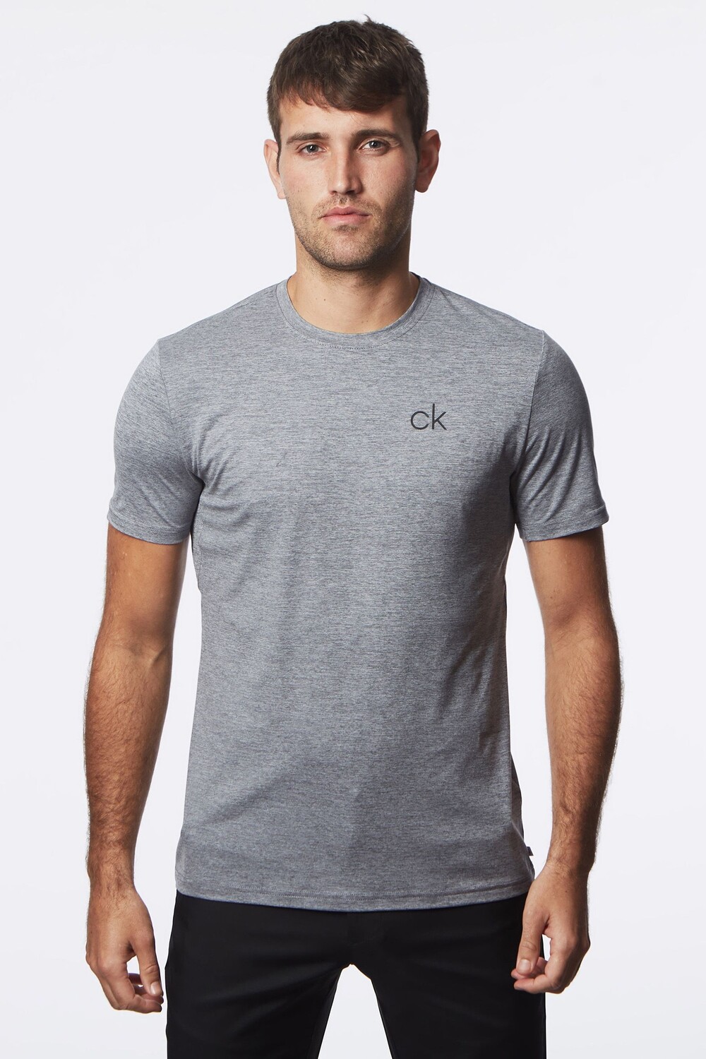 

Футболка Ньюпорт Calvin Klein, серебряный, Серый, Футболка Ньюпорт Calvin Klein, серебряный