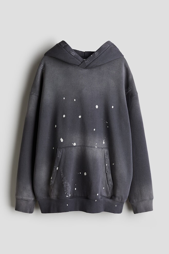 

Толстовка с капюшоном H&M, серый