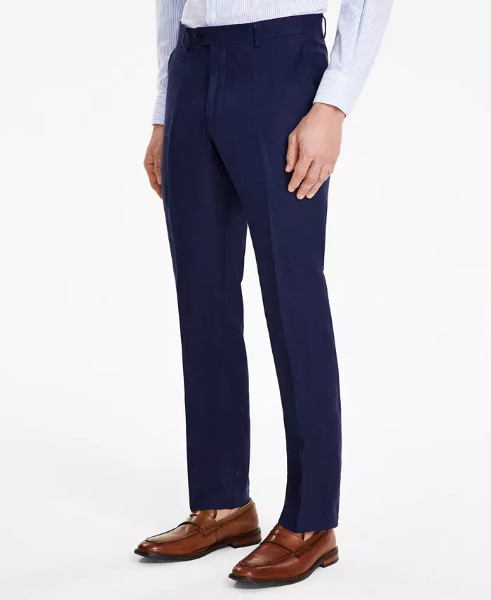 

Мужские брюки Modern-Fit из чистого льна Tommy Hilfiger, синий