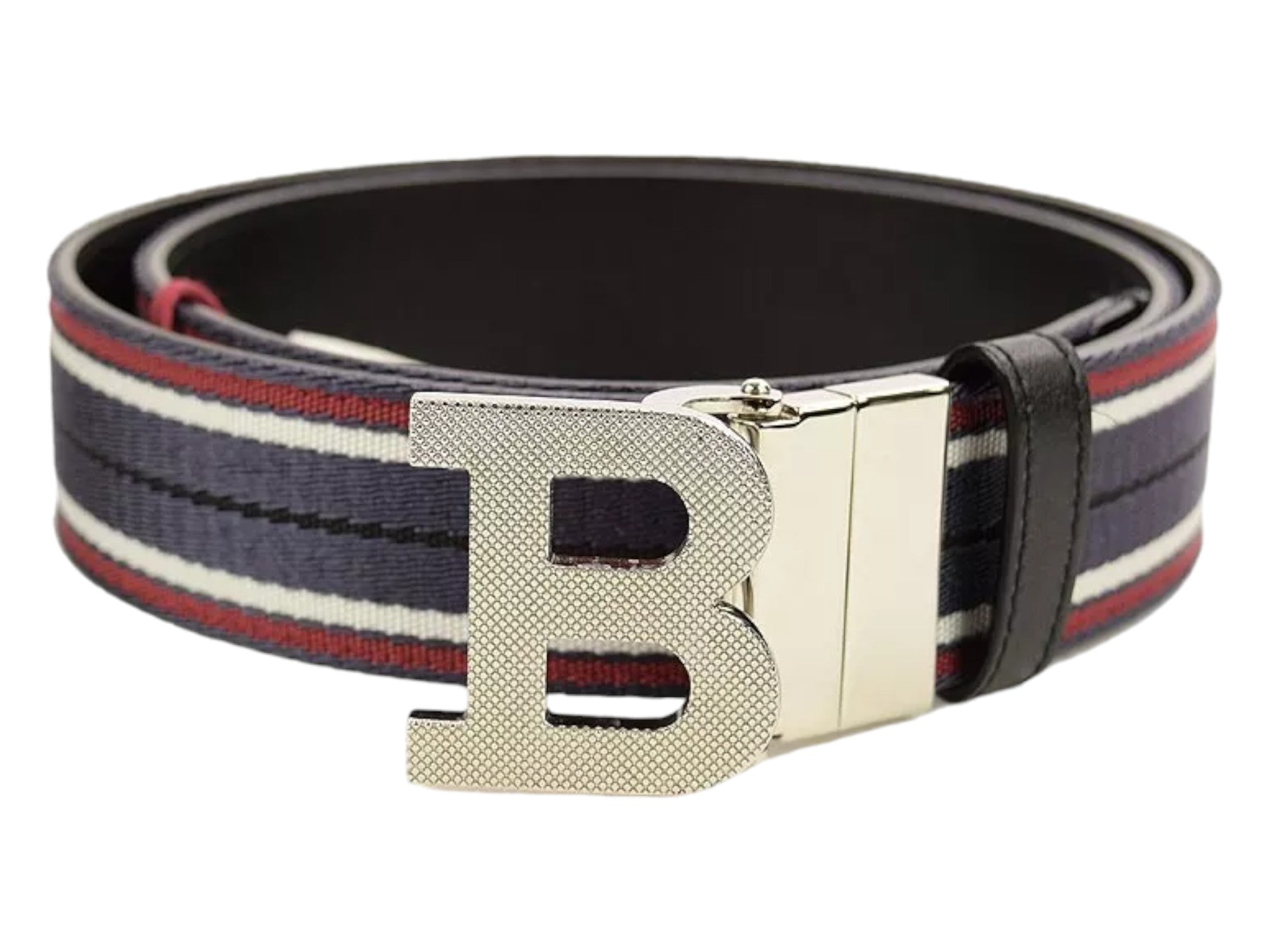

Bally 6239327 Мужской ремень с пряжкой и логотипом, двусторонний, цвет multi