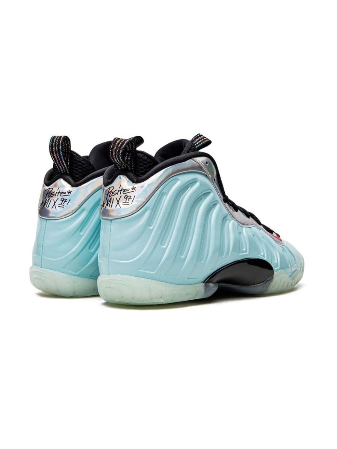 Nike Kids кроссовки Little Posite One, белый — фото 2