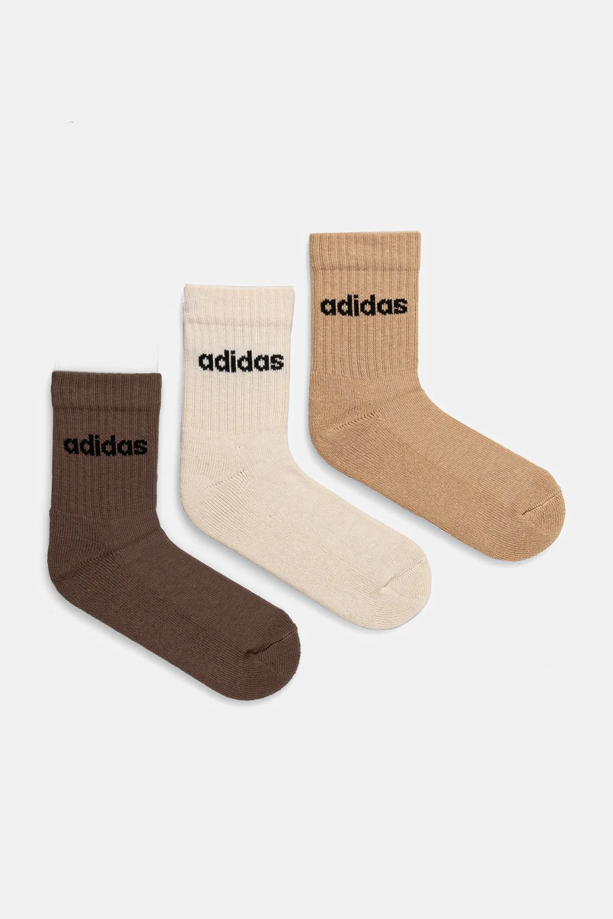 

Носки Essentials, 3 пары adidas, бежевый