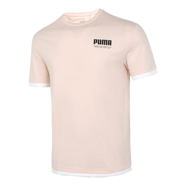 

Футболка summer court t-shirt 'pink' Puma, розовый