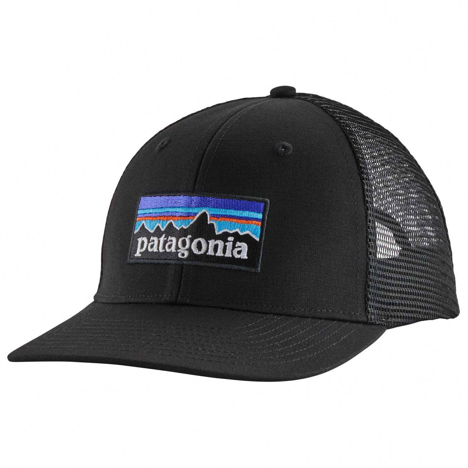 

Кепка Patagonia P 6 Logo Trucker Hat, черный