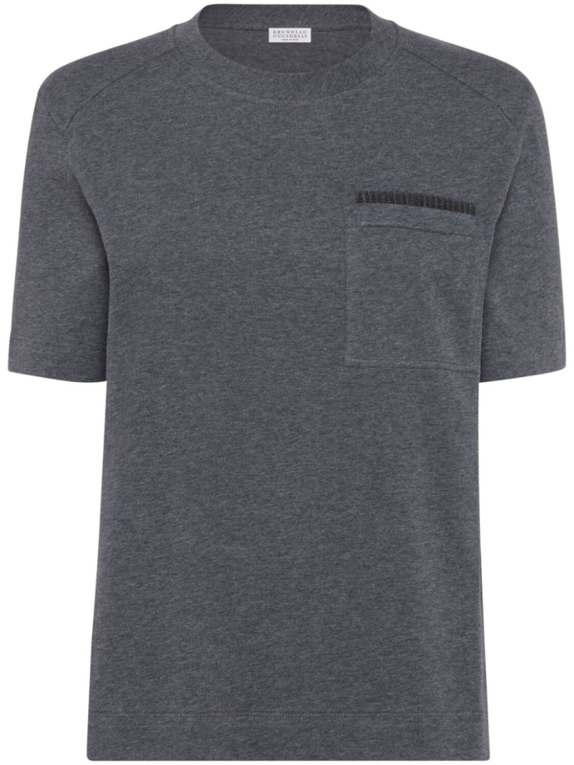 

Футболка из джерси Brunello Cucinelli, серый
