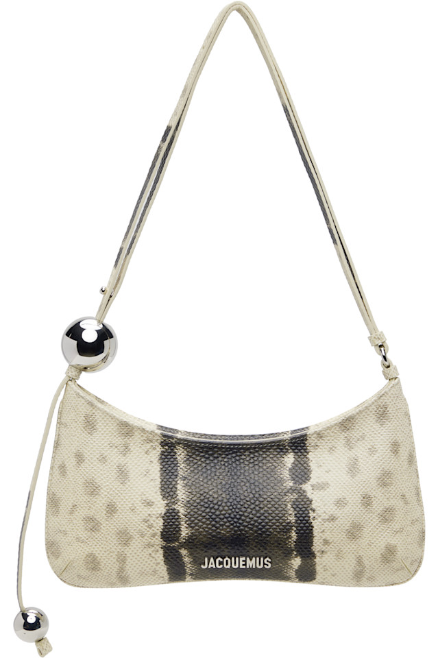 

Jacquemus Бежевая сумка "The Bisou Perle"
