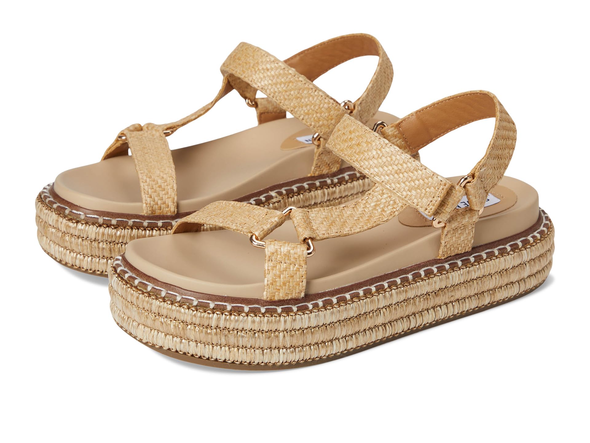 Сандалии Steve Madden Lagoon, цвет Natural Raffia