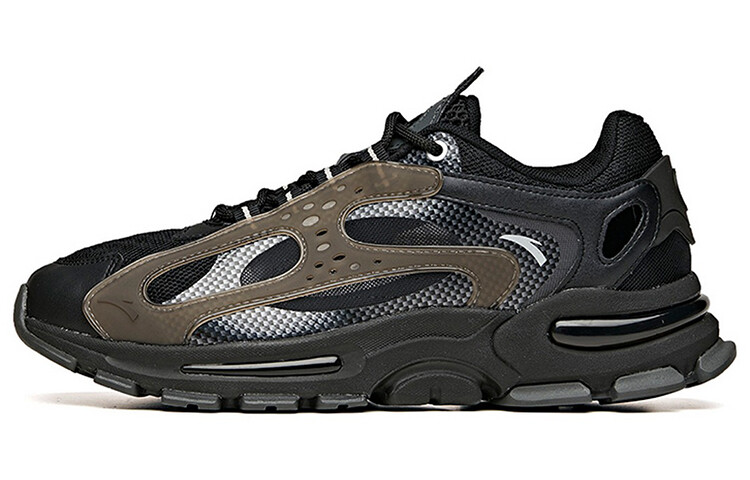 

Кроссовки мужские толстые низкие черные/серебристые Anta, Черный, Кроссовки мужские толстые низкие черные/серебристые Anta