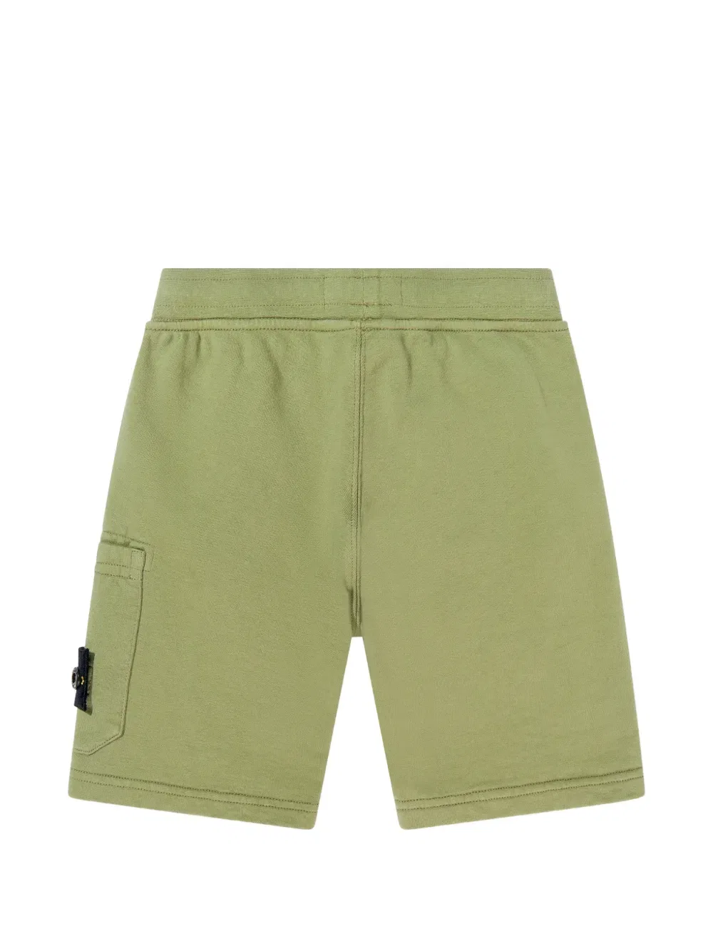 Шорты с логотипом Stone Island Junior, зеленый — фото 2