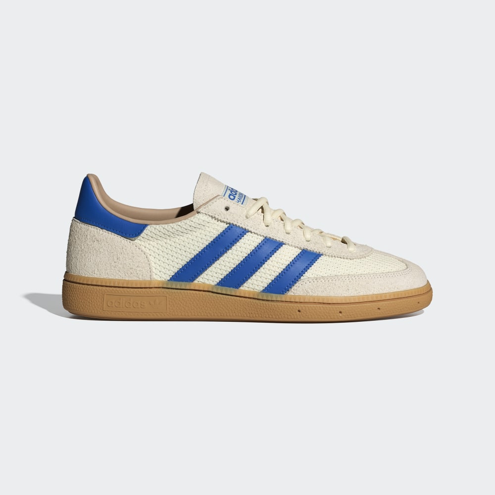

Кроссовки Adidas Handball Spezial, цвет Cream White/Blue/Warm Sandstone